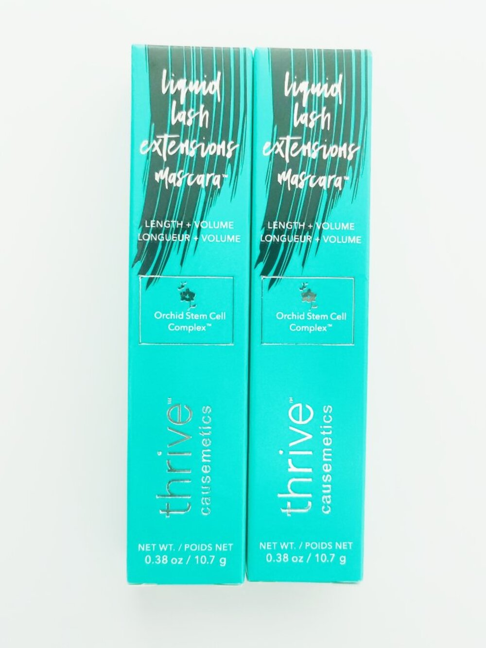 2pcs/Mascara/Thrive Causemetics Black Liquid lash Extensions Brynn Full Size New